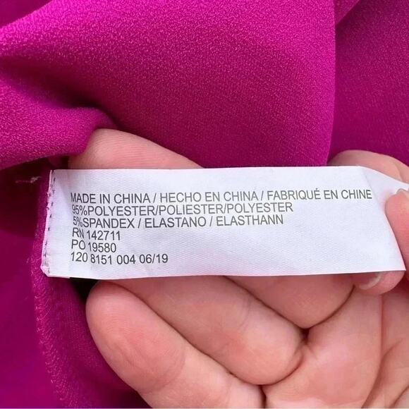 Eloquii dark pink  Tied  plus size skirt size 28 - Picture 5 of 6